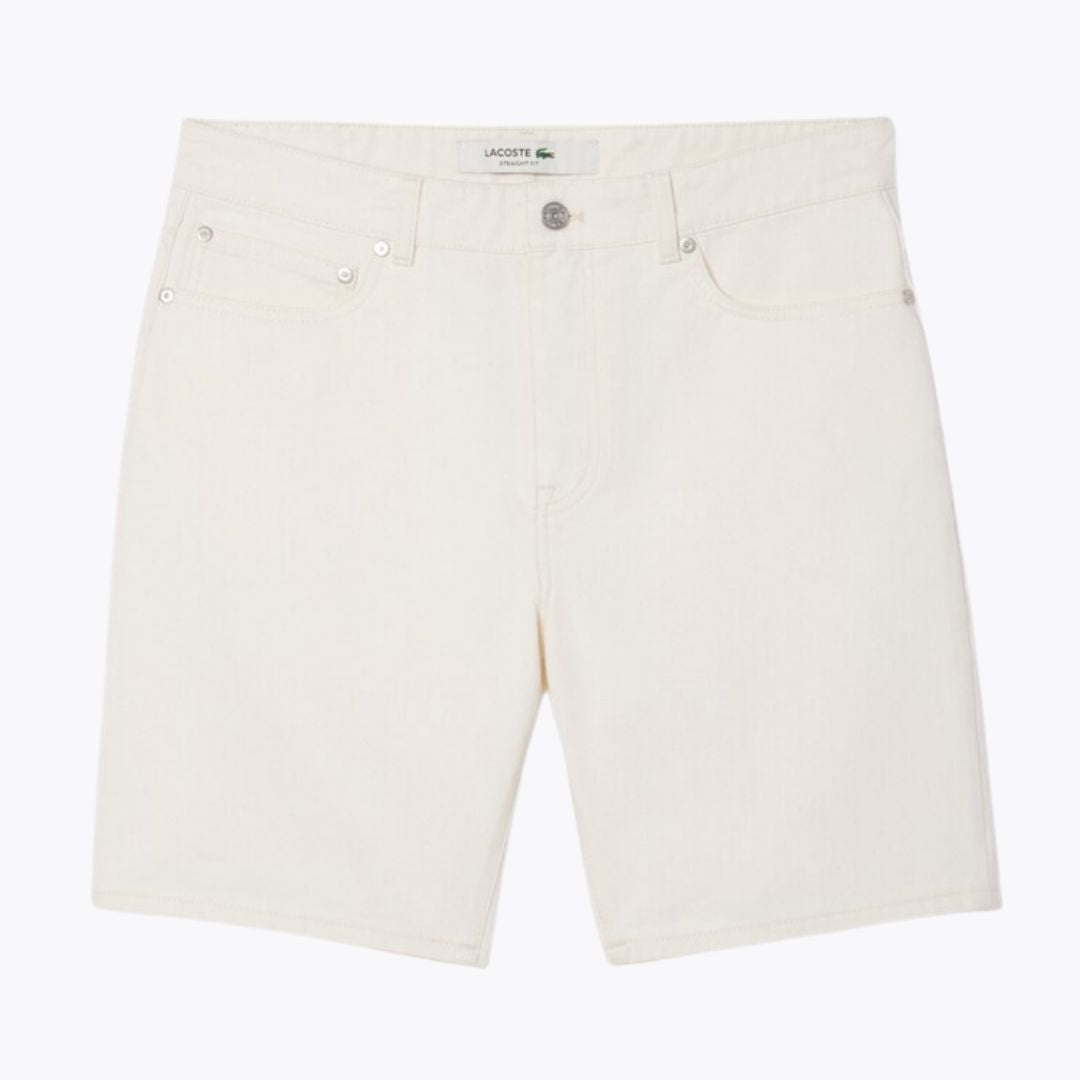 LC Straight Fit Denim Bermuda Shorts LC Straight Fit Denim Bermuda Shorts Slate Crown White S