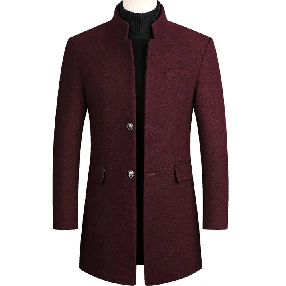 Nathan-Wool Jacket Jacket & Coats Belleza & Glamour Red M