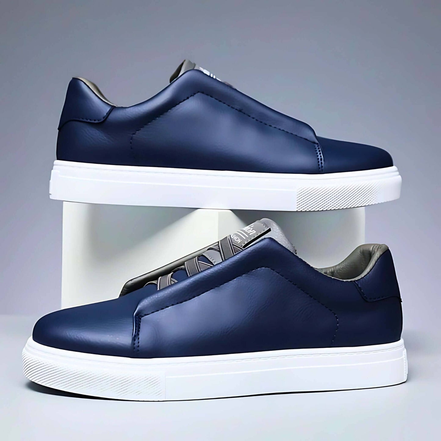 Porto Leather Sneakers Belleza & Glamour