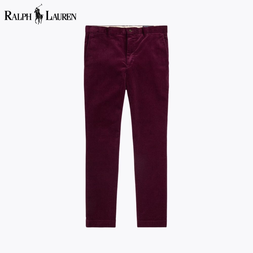 RL Andover Slim Fit Stretch Corduroy Pant RL Andover Slim Fit Stretch Corduroy Pant Slate Crown Ruby 28