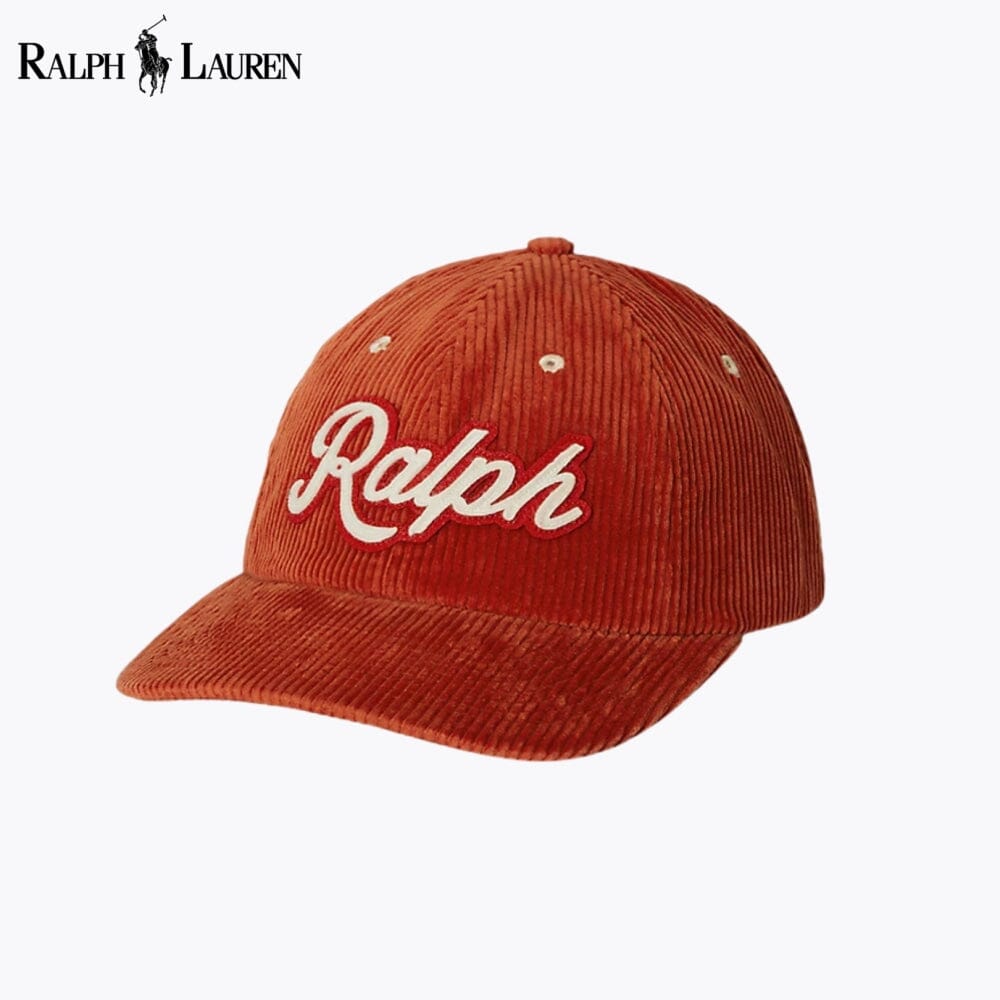 RL Logo Corduroy Ball Cap RL Logo Corduroy Ball Cap Slate Crown Spring X