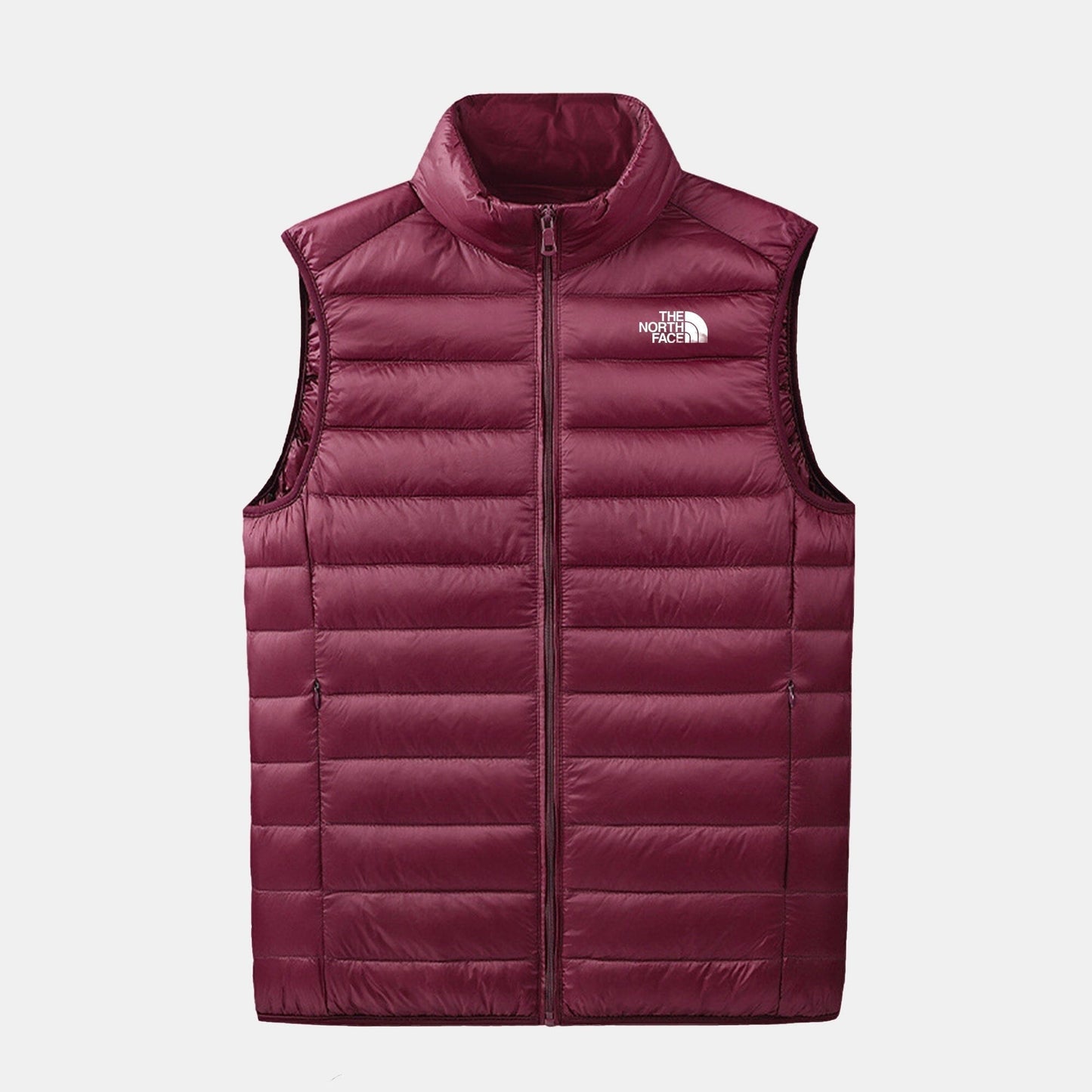 TNF Lightweight Essential Puffer Jacket TNF Lightweight Essential Puffer Jacket Slate Crown Raspberry Red S
