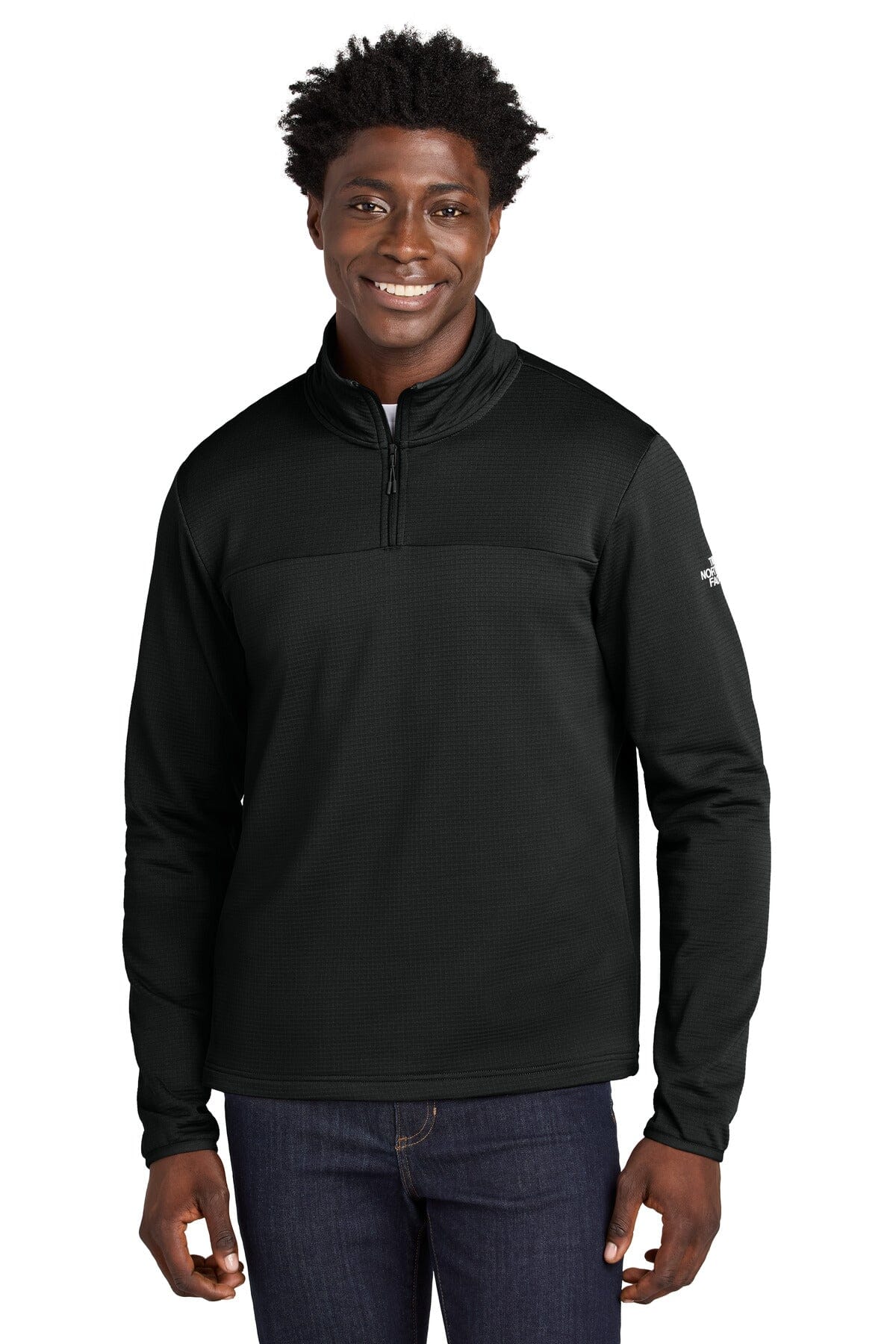 TNF ® Aim 1/4-Zip Fleece NF0A8ENJ Sweatshirts/Fleece Belleza & Glamour TNF Black S