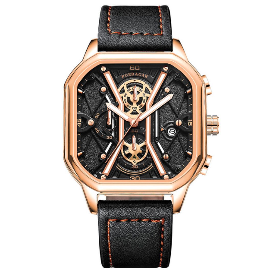 Watch Poedagar Regal Elegance Relogio 37 Belleza & Glamour Regal Rose Gold