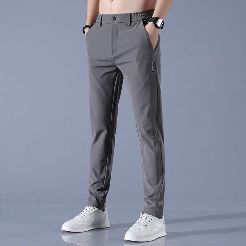 William | Golf Pants PANTS Belleza & Glamour Charcoal Grey 28