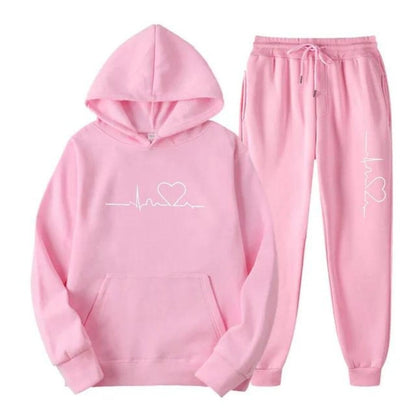 Amilia™ | Comfy and Warm Tracksuit Tracksuit Belleza & Glamour Pink S 