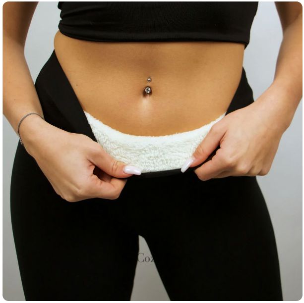 Ava | Snug Velvet Leggings women legging Belleza & Glamour 