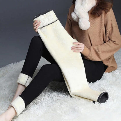 Ava | Snug Velvet Leggings women legging Belleza & Glamour 
