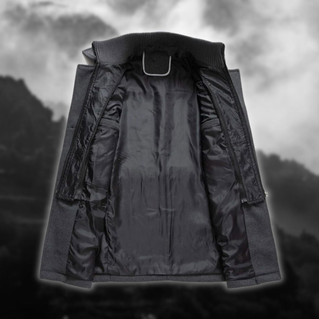 Benjamin | Modern Wool Coat Coat and Jacket Belleza & Glamour 