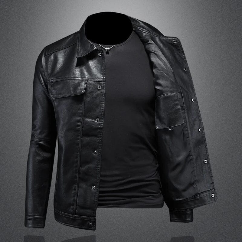 B&G Leather Jacket Belleza & Glamour 