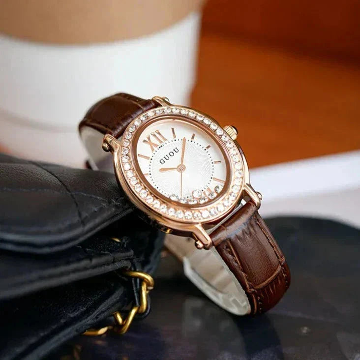 Blank watch Belleza & Glamour Marrom 