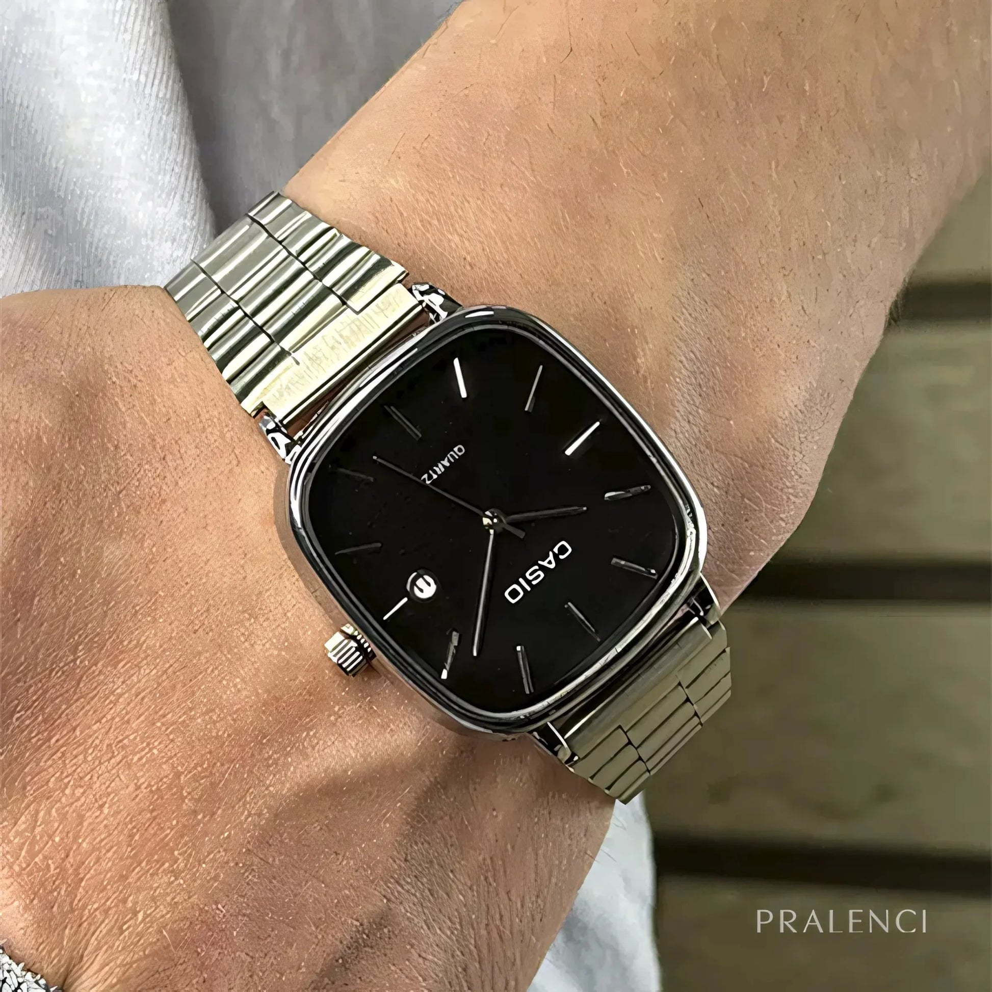 C A S I O Luxurious 36mm Watch - Water Resistant | Transferred steel Relógio CASIO Luxurious 36mm - Unissex Resistente à água | Aço Inoxidável Belleza & Glamour 