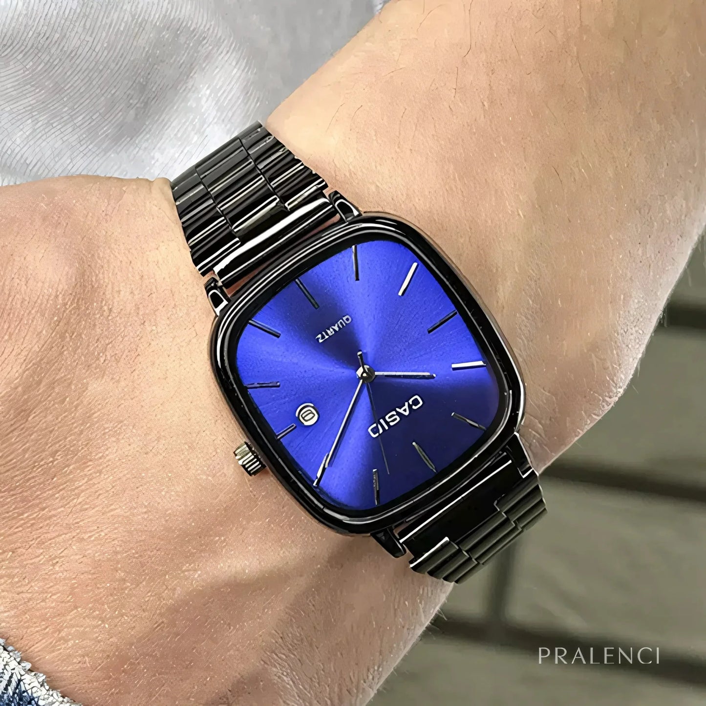 C A S I O Luxurious 36mm Watch - Water Resistant | Transferred steel Relógio CASIO Luxurious 36mm - Unissex Resistente à água | Aço Inoxidável Belleza & Glamour 