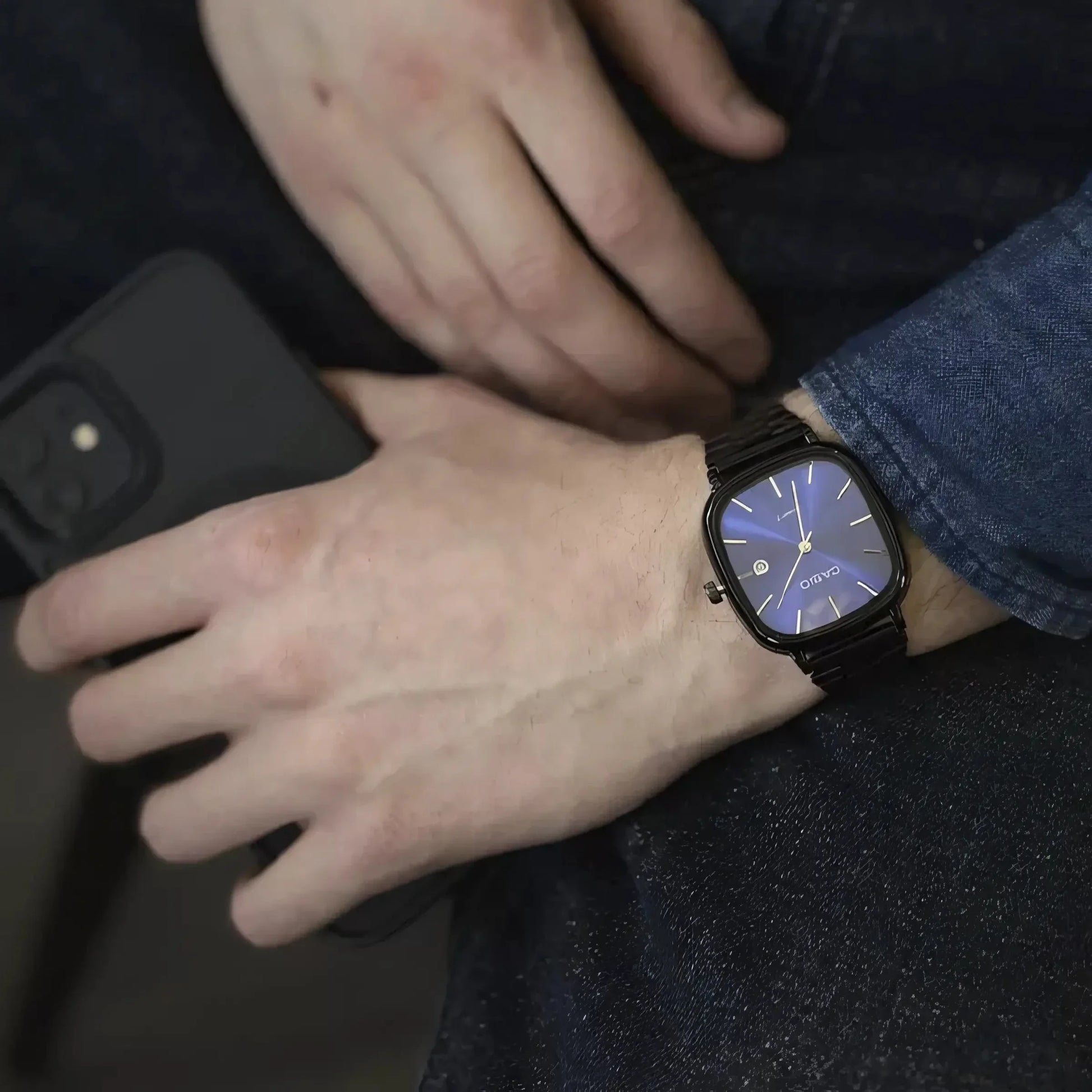 C A S I O Luxurious 36mm Watch - Water Resistant | Transferred steel Relógio CASIO Luxurious 36mm - Unissex Resistente à água | Aço Inoxidável Belleza & Glamour 