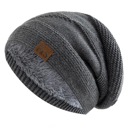 Daamin™ | Winter Beanie Caps Belleza & Glamour Grey 
