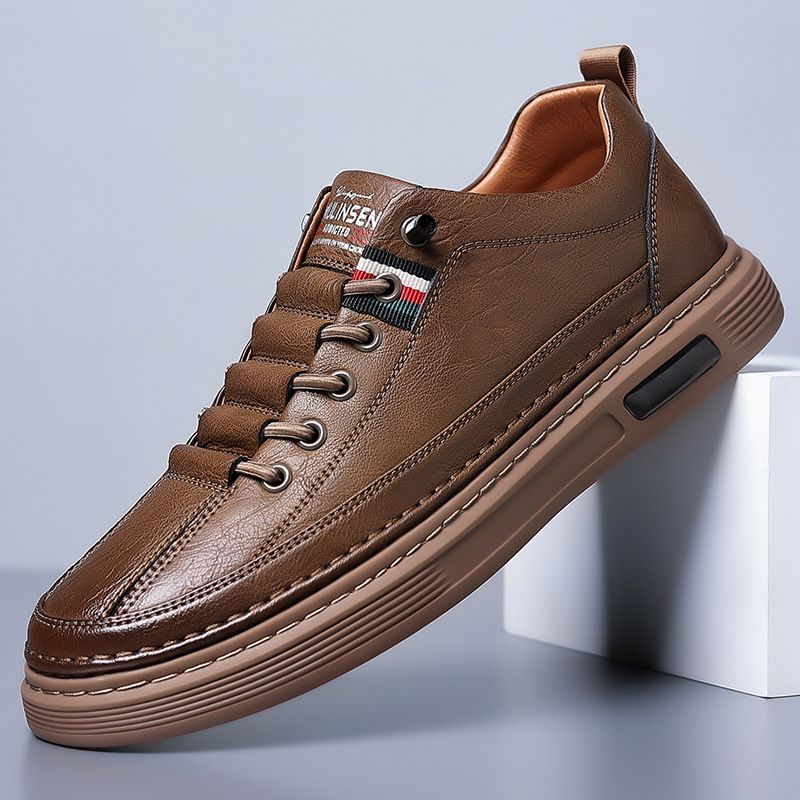 Dalton Leather Sneaker Belleza & Glamour Brown 5 