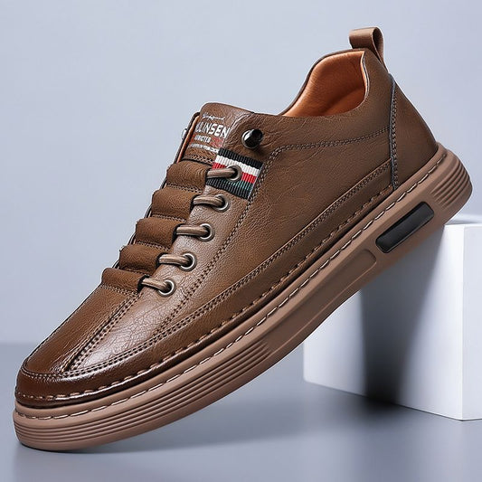 Dalton Leather Sneaker Belleza & Glamour Brown 5 