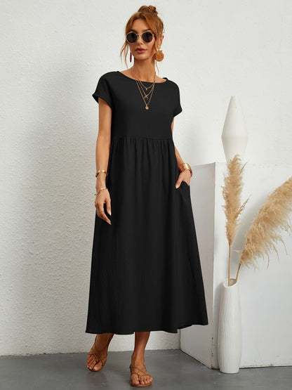 Emma-Casual Dress Dress Belleza & Glamour Black S 