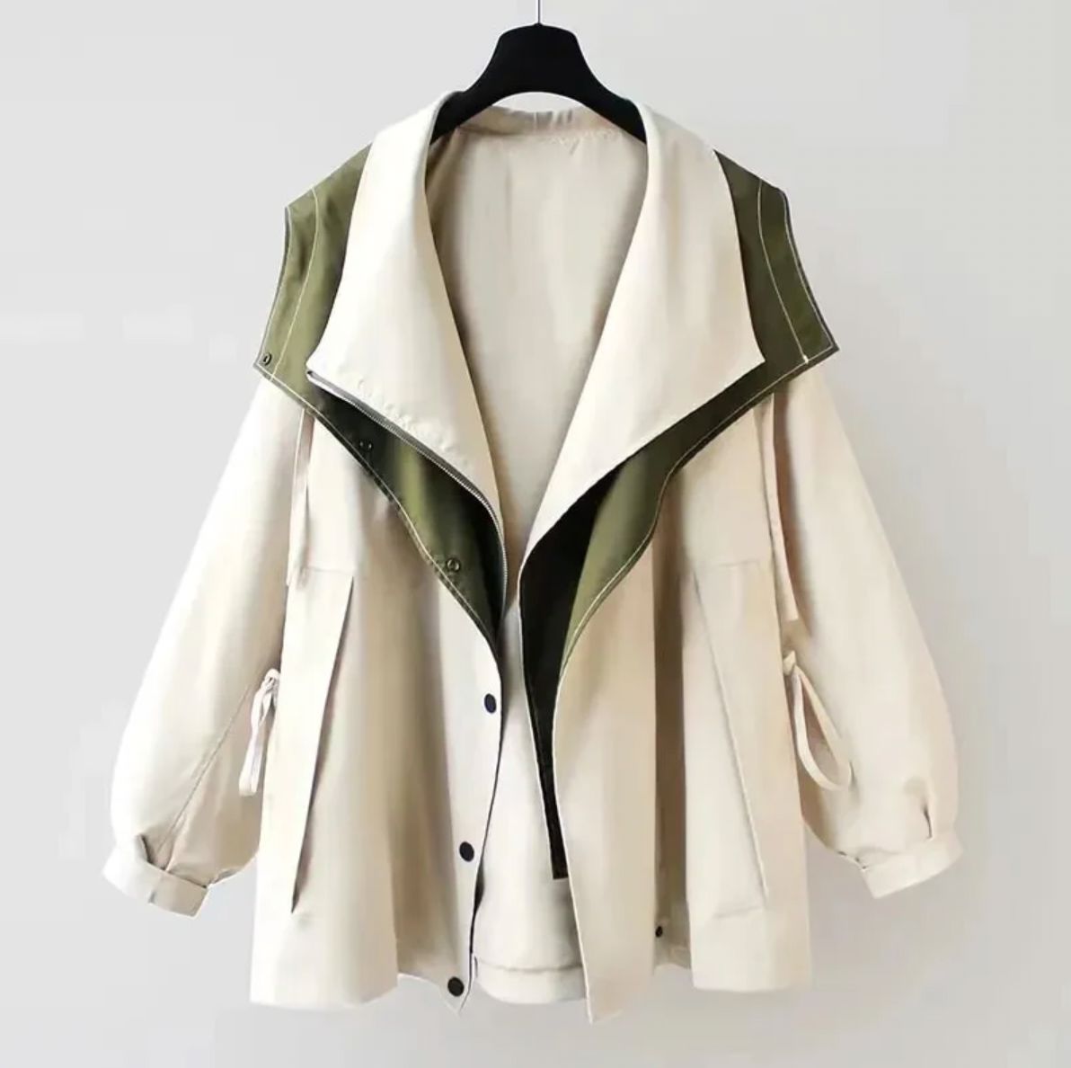 Evelyn | Modern Trenchcoat Belleza & Glamour White M 