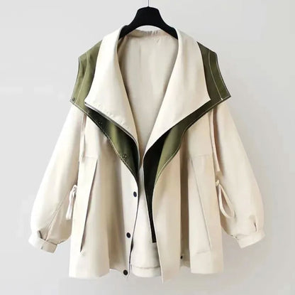 Evelyn | Modern Trenchcoat Belleza & Glamour White M 
