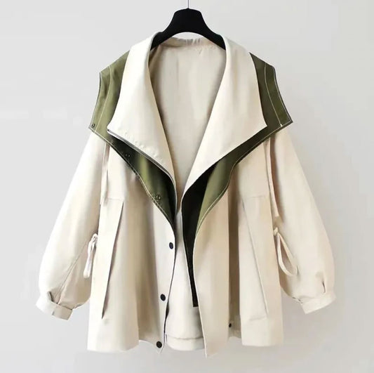 Evelyn | Modern Trenchcoat Belleza & Glamour White M 