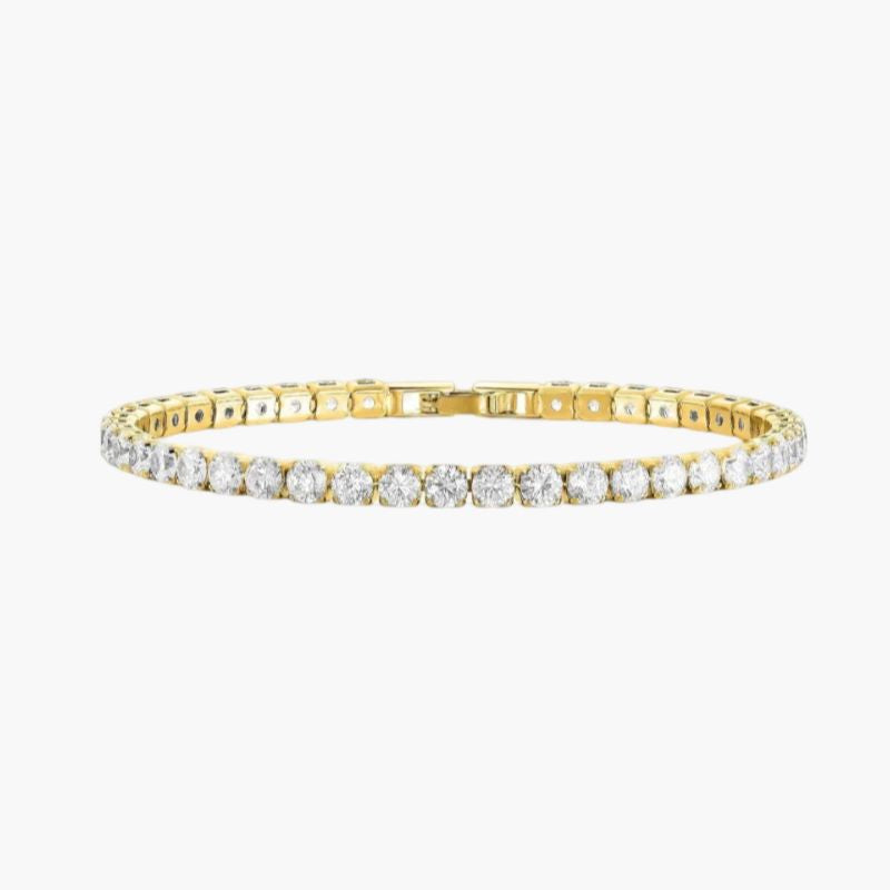 Fine shine Bracelet Belleza & Glamour gold 4 mm 