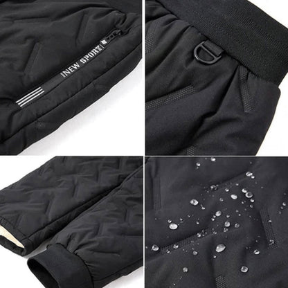 Glamour Weatherproof Fleece Lined Pants Fleece Joggers Belleza & Glamour 
