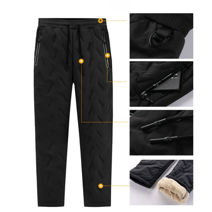 Glamour Weatherproof Fleece Lined Pants Fleece Joggers Belleza & Glamour 
