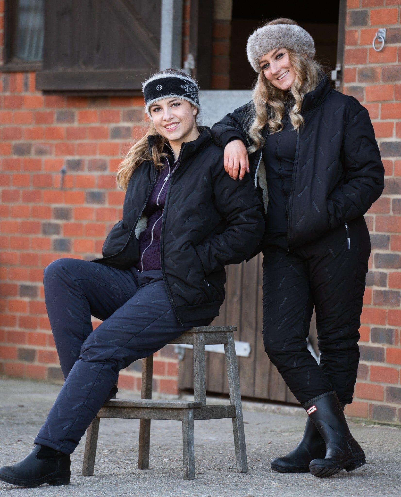 Glamour Weatherproof Fleece Lined Pants Fleece Joggers Belleza & Glamour 