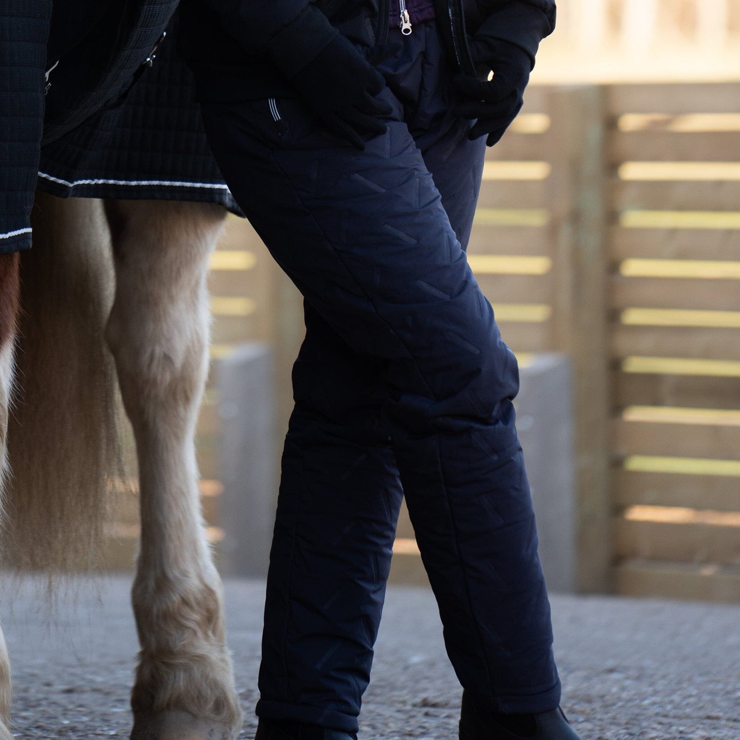 Glamour Weatherproof Fleece Lined Pants Fleece Joggers Belleza & Glamour 