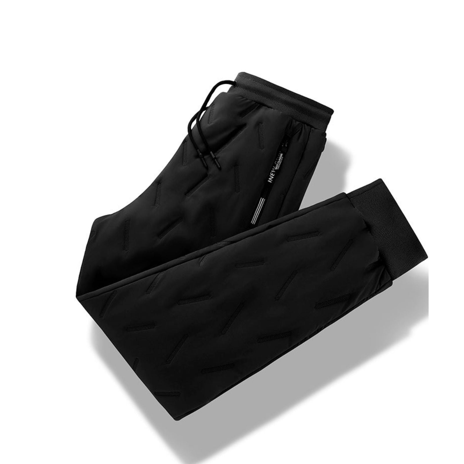 Glamour Weatherproof Fleece Lined Pants Fleece Joggers Belleza & Glamour Jogging Bottom - Black 8 