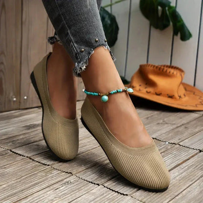 Isla™ | Luxe Non-Slip Shoes Shoes Belleza & Glamour Khaki 3 