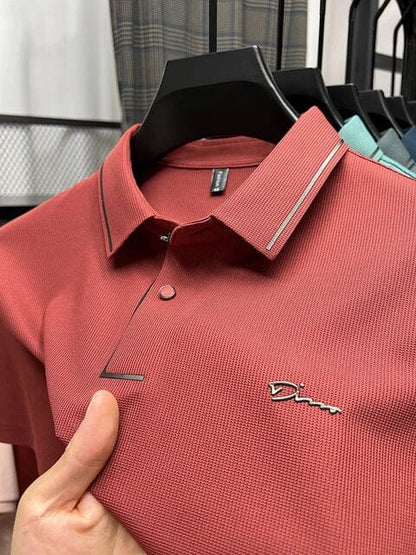 James™ | Men's Polo Shirt Belleza & Glamour Red M 