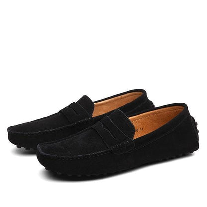 John™ | Suede Sneakers Shoes Belleza & Glamour Black 6.5 or 38 