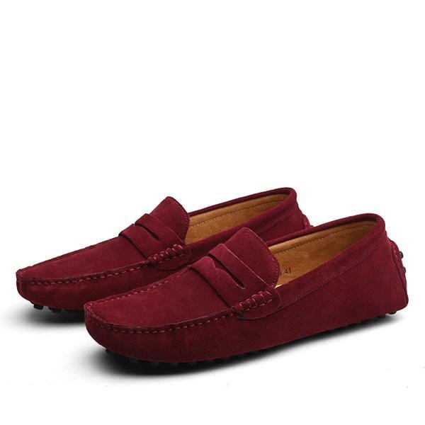 John™ | Suede Sneakers Shoes Belleza & Glamour Red 6.5 or 38 