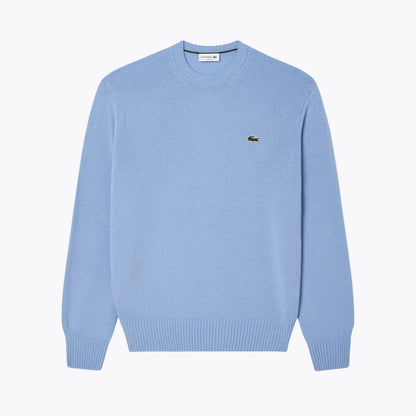 LC Carded Wool Crew Neck Sweater LC Carded Wool Crew Neck Sweater Slate Crown Pale blue S 