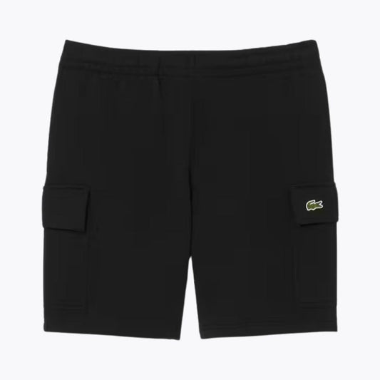 LC Cotton Fleece Cargo Shorts LC Cotton Fleece Cargo Shorts Slate Crown Black S 