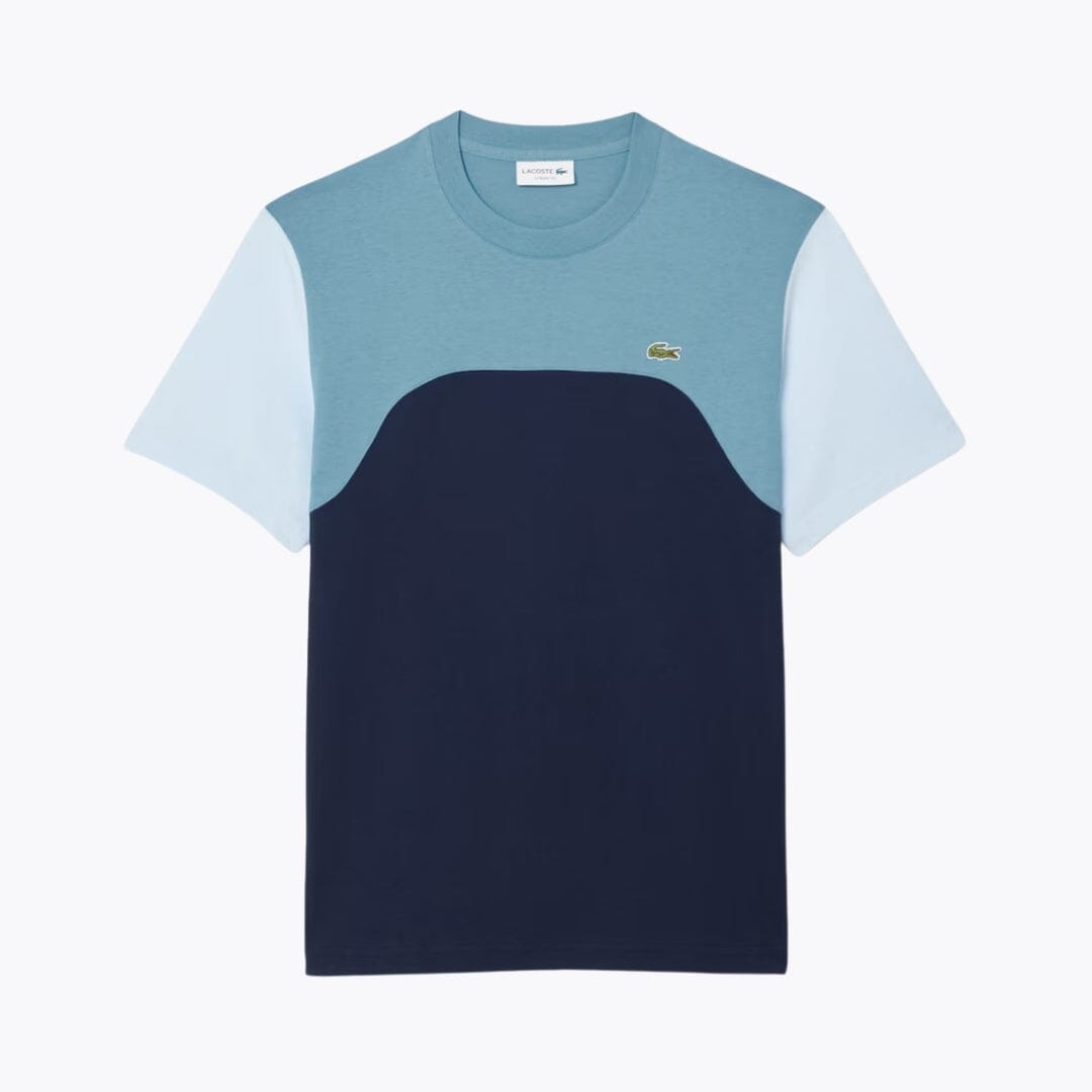 LC Cotton Jersey Colour-Block T-shirt LC Cotton Jersey Colour-Block T-shirt Slate Crown Navy blue / blue / light blue S 