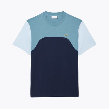 LC Cotton Jersey Colour-Block T-shirt LC Cotton Jersey Colour-Block T-shirt Slate Crown Navy blue / blue / light blue S 