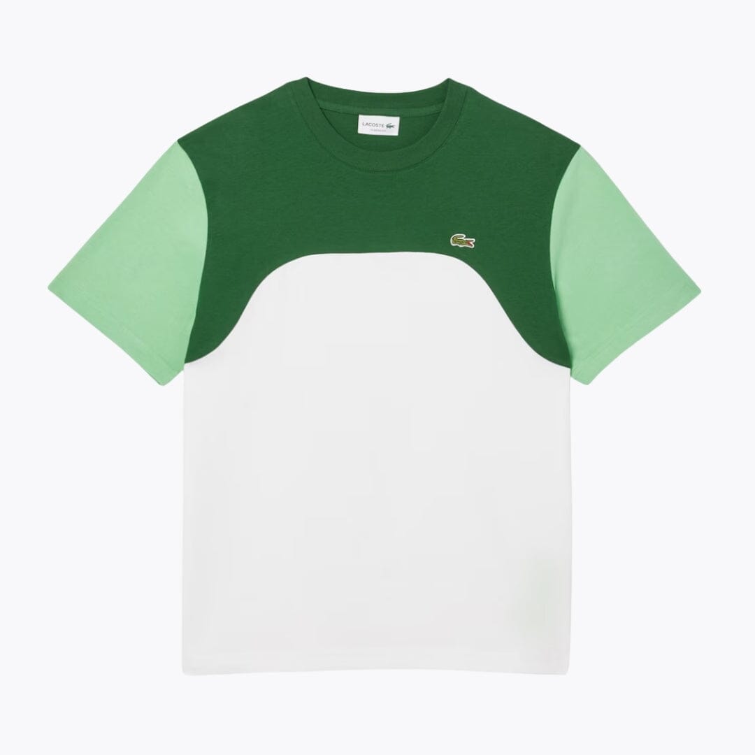 LC Cotton Jersey Colour-Block T-shirt LC Cotton Jersey Colour-Block T-shirt Slate Crown White / green S 