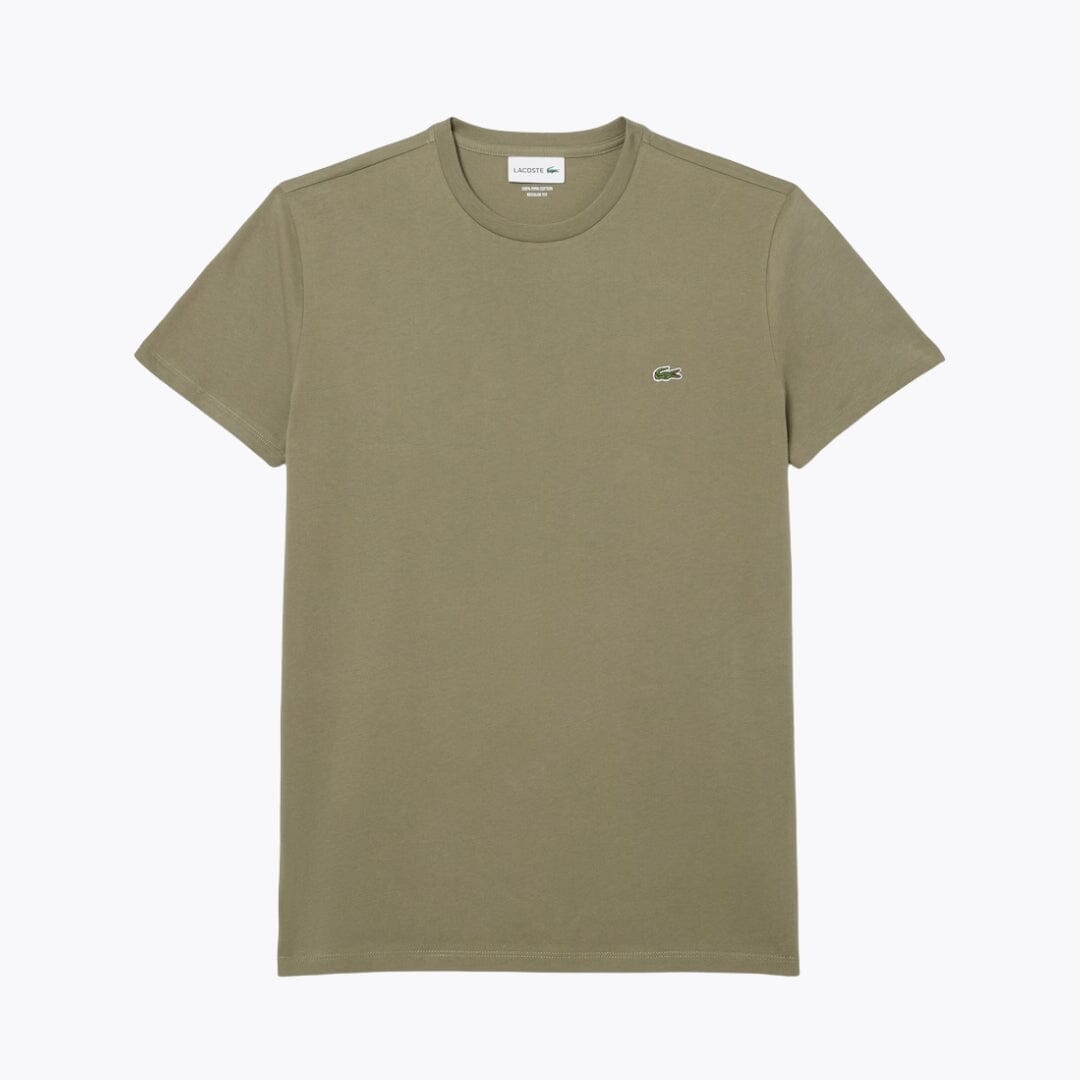 LC Cotton Pima T-shirt LC Cotton Pima T-shirt Slate Crown Khaki green S 