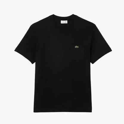 LC Cotton T-shirt with Breast Pocket LC Cotton T-shirt with Breast Pocket Slate Crown Black S 