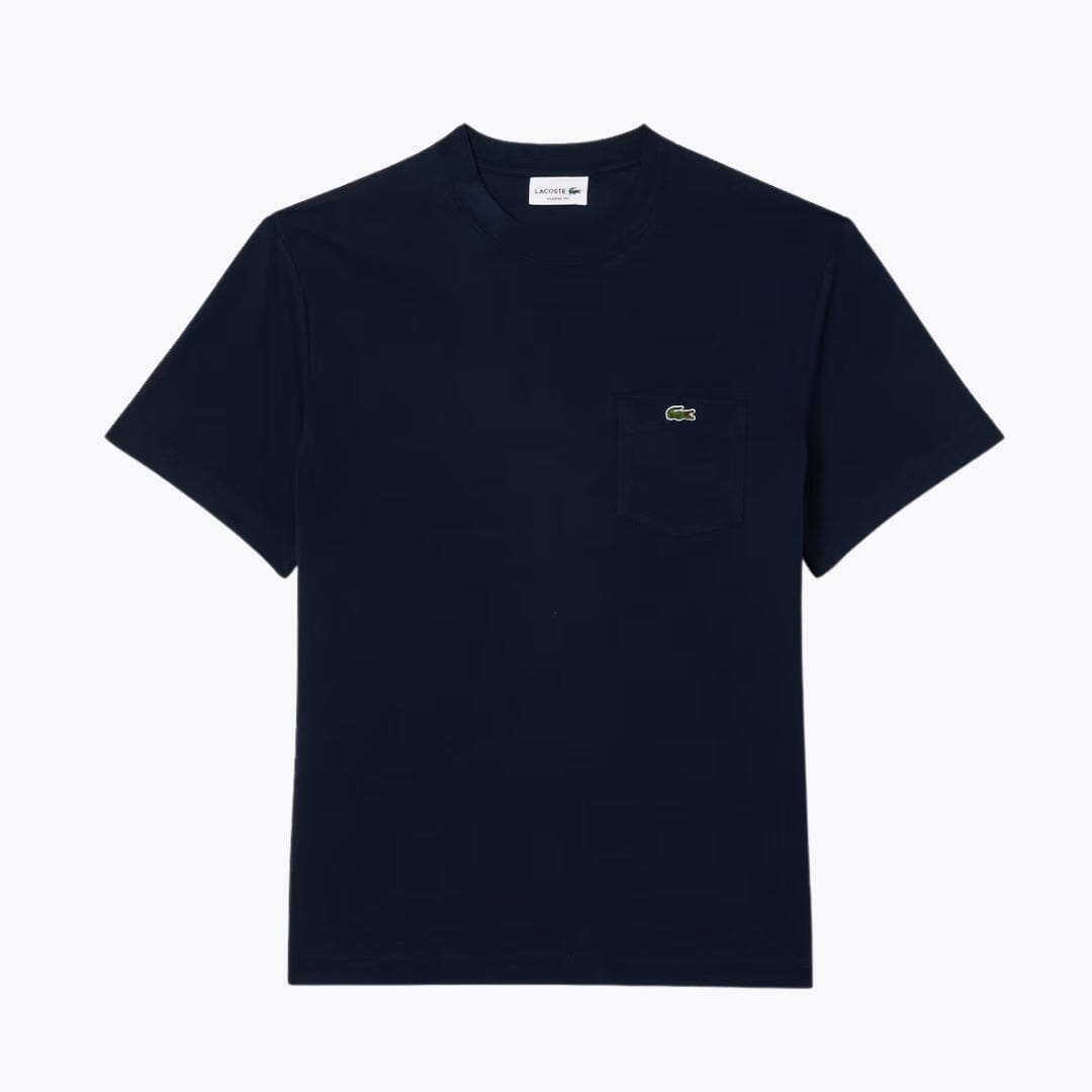 LC Cotton T-shirt with Breast Pocket LC Cotton T-shirt with Breast Pocket Slate Crown Midnight blue S 