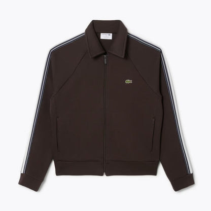 LC French Made Zipped Sweatshirt LC French Made Zipped Sweatshirt Slate Crown Brown S 