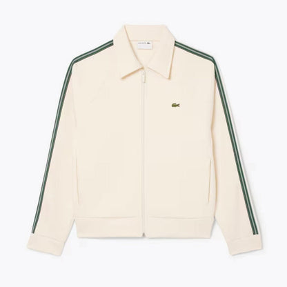 LC French Made Zipped Sweatshirt LC French Made Zipped Sweatshirt Slate Crown White S 