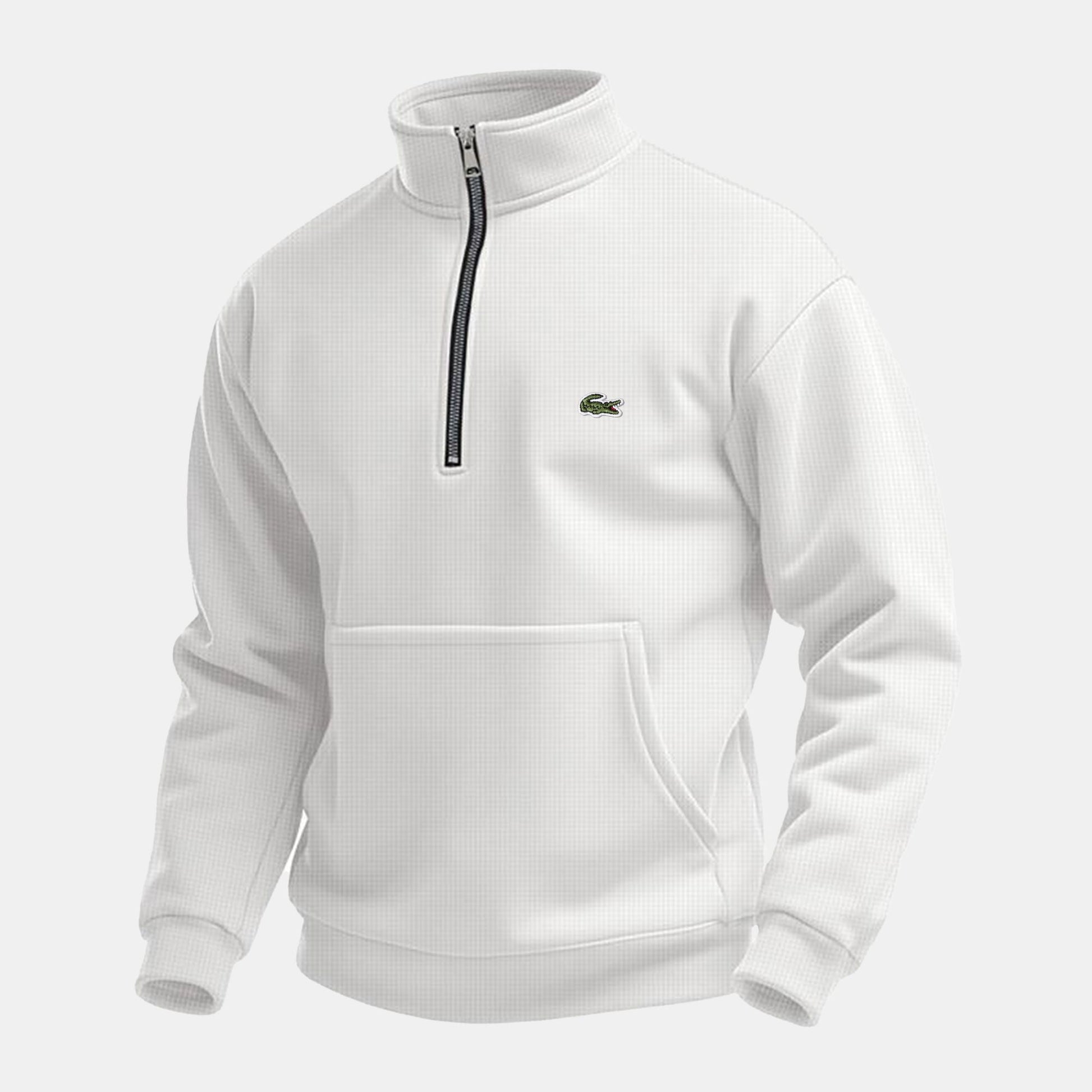 LC Half Zip Sweater LC Half Zip Sweater Slate Crown Light gray S 