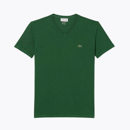 LC Lightweight Cotton Pima V Neck T-shirt LC Lightweight Cotton Pima V Neck T-shirt Slate Crown Pine green S 
