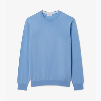 LC Merino Wool Crew Neck Sweater LC Merino Wool Crew Neck Sweater Slate Crown Pale blue S 