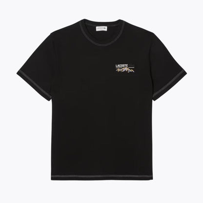 LC Multi Print Jersey T-shirt LC Multi Print Jersey T-shirt Slate Crown Black S 