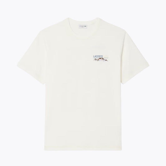 LC Multi Print Jersey T-shirt LC Multi Print Jersey T-shirt Slate Crown White S 